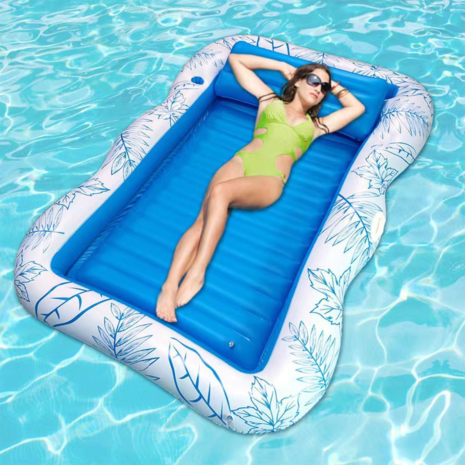 Bathtub Pillow Inflatable - 팽창식 태닝 풀, 풍선형 일광욕 침대,