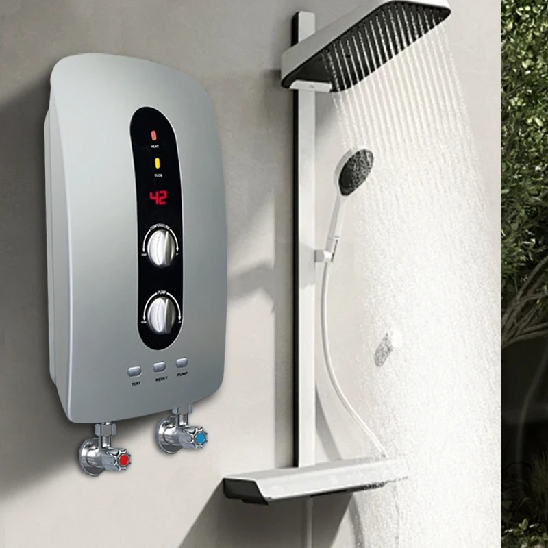 Home Bathroom Geyser - OEM 2025 펌프형 휴대용 레드 코퍼