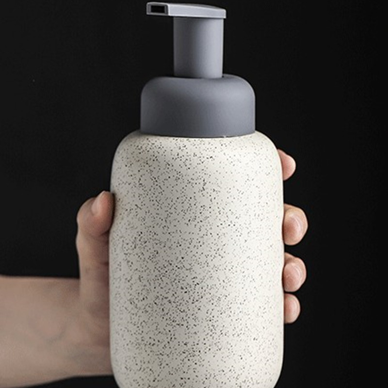 Home Bathroom Soap Dispenser - 욕실 세라믹 무스 디스펜서/프레싱 폼 병/버블