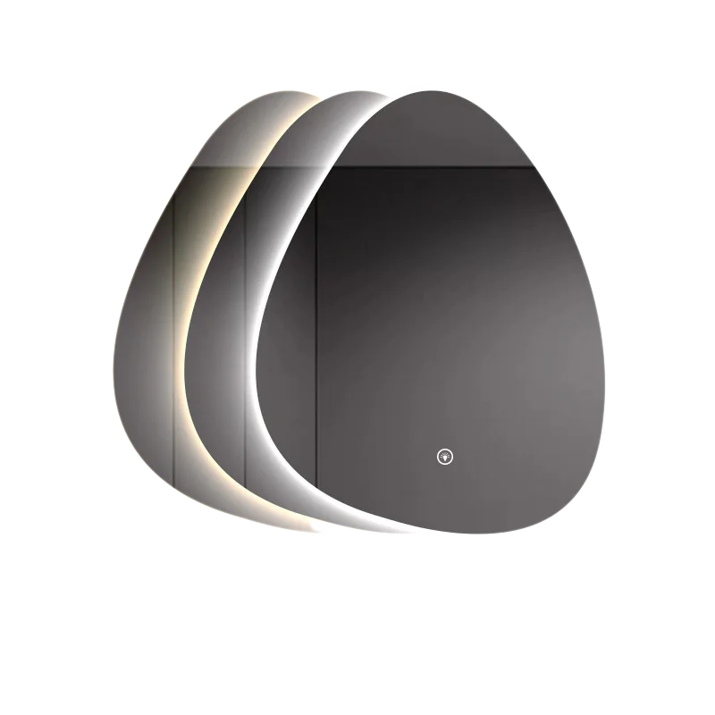 Bathroom Mirror Led - 불규칙한 모양의 스마트 LED 욕실 거울,