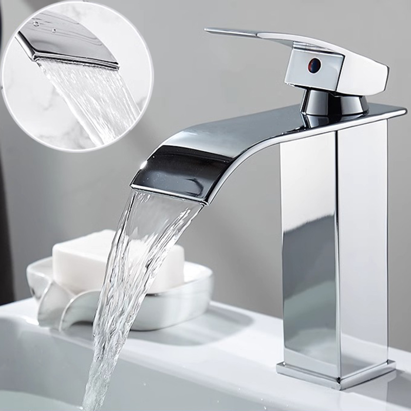 Home Bathroom Wash Basin - 폭포 세면기 스테인레스 스틸 높고 낮은