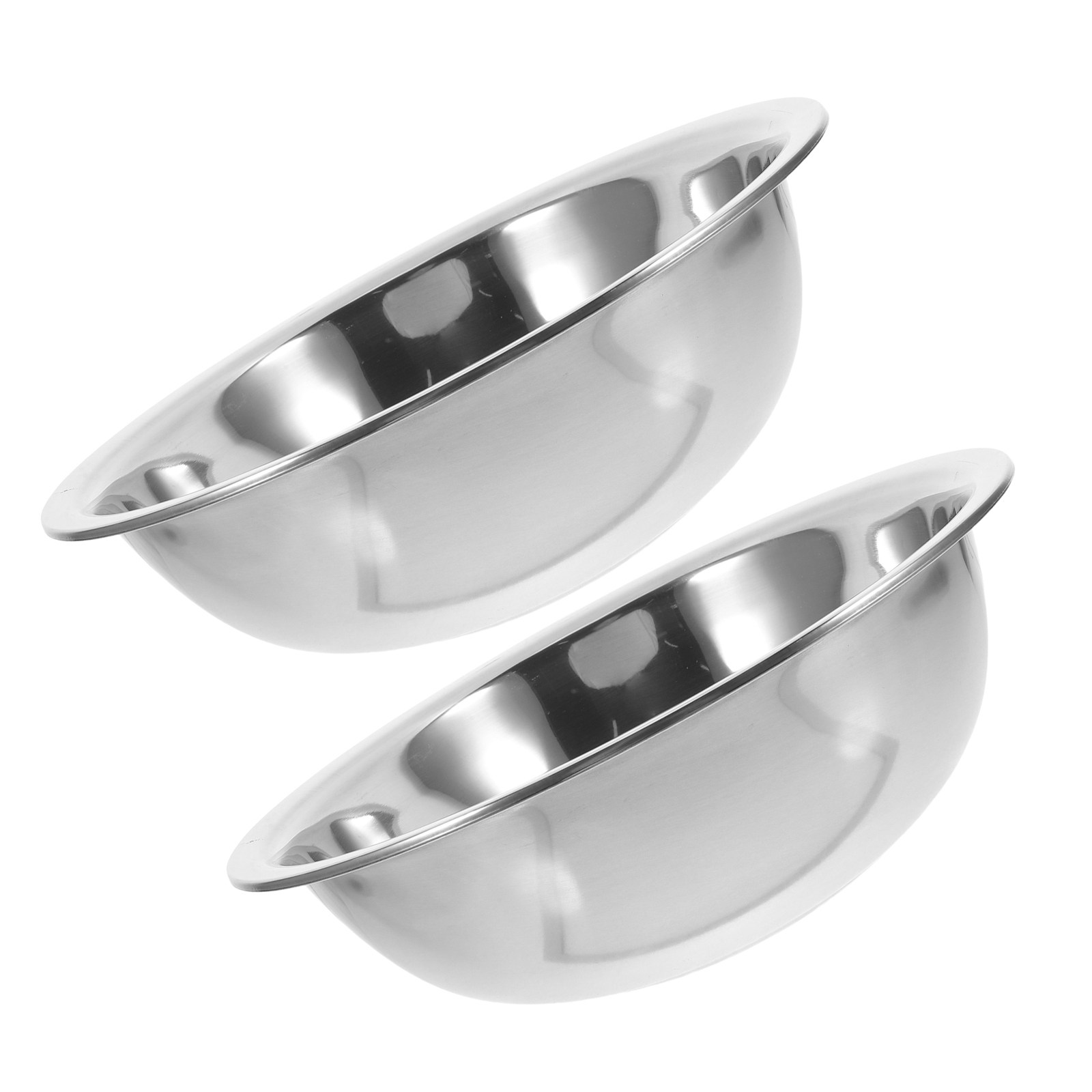 Home Bathroom Wash Basin - 2개입 스테인리스 스틸 다용도 세면대 28cm