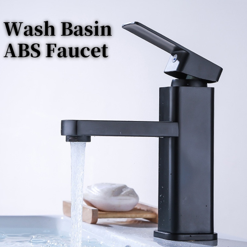 Home Bathroom Wash Basin - 폭포 세면기 ABS 수도꼭지 블랙 핫