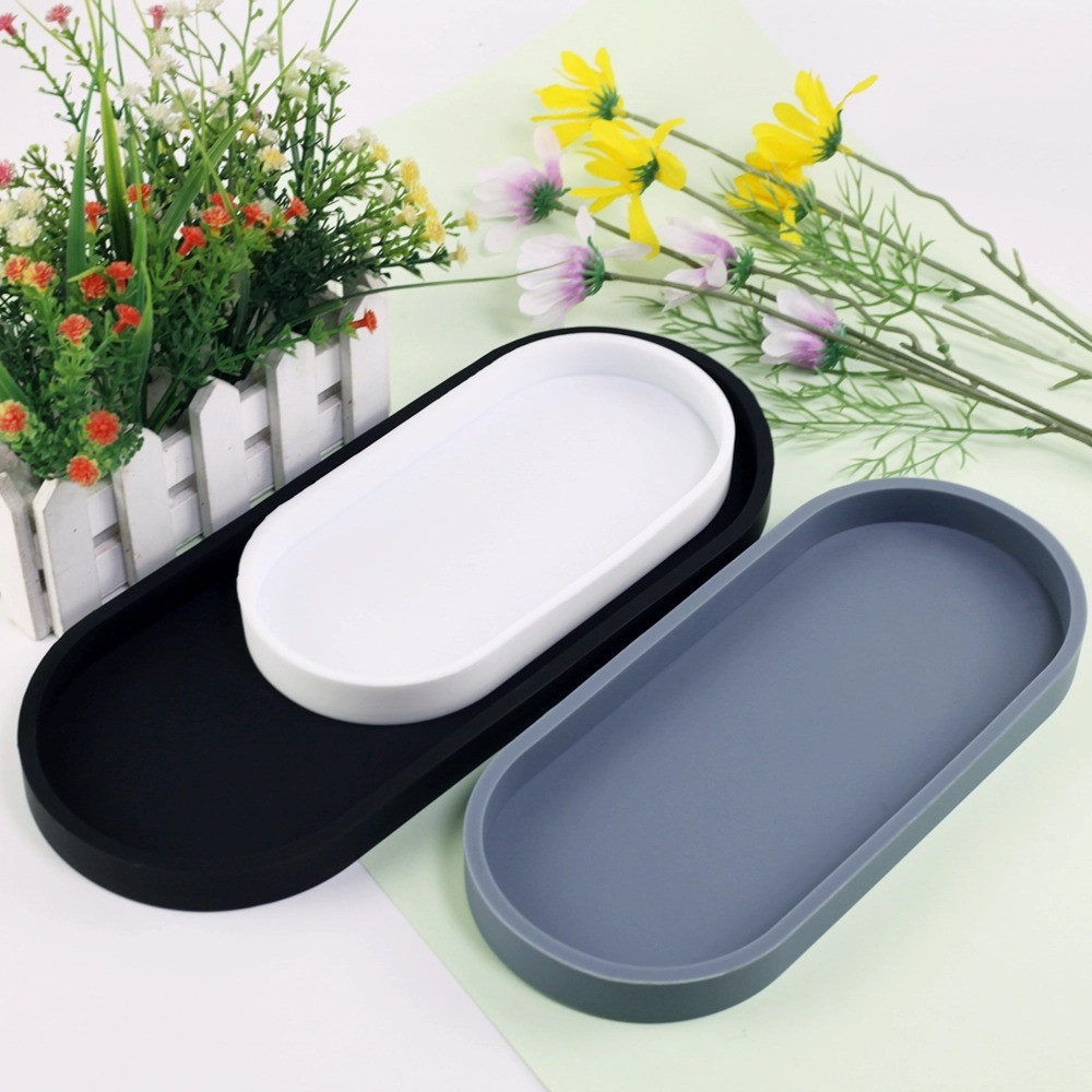 1Pc 욕실 드레싱 실리콘 트레이, 직사각형 주방 세제 - Home Essentials Bathroom Organizer 리뷰 및 가격