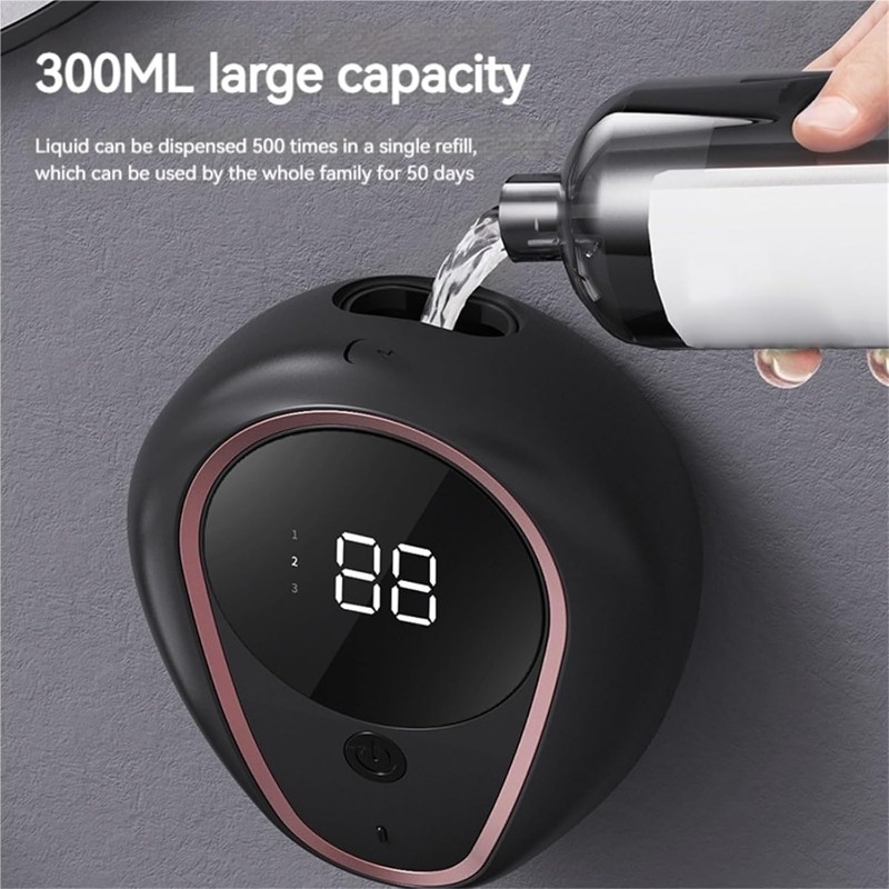 300ml 지능형 비누 디스펜서 버블 및 손 세척 폼  - Home Bathroom Soap Dispenser 리뷰 및 가격