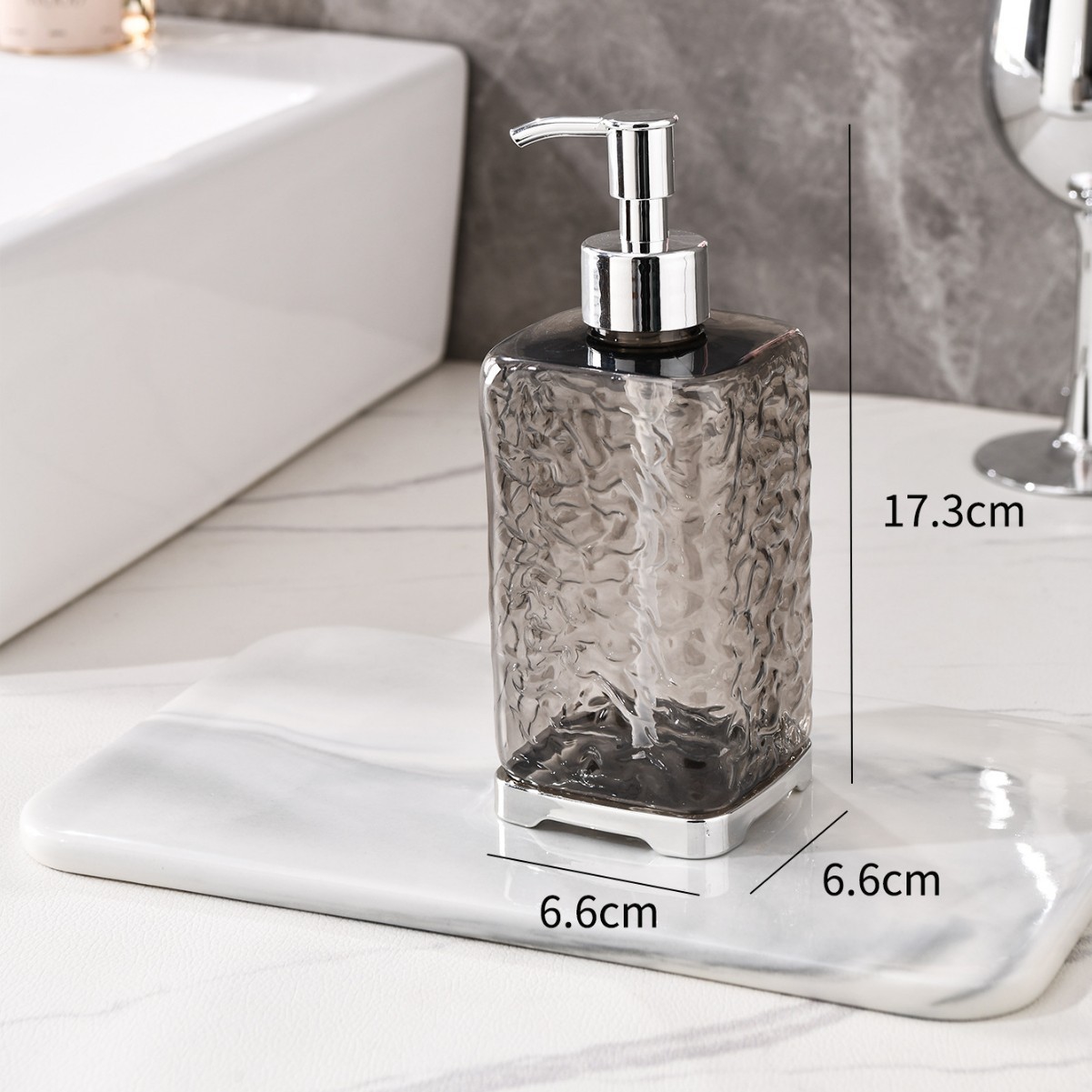 1pc 럭셔리 손 소독제 병 액체 비누 디스펜서 플라스 - Home Bathroom Soap Dispenser 리뷰 및 가격