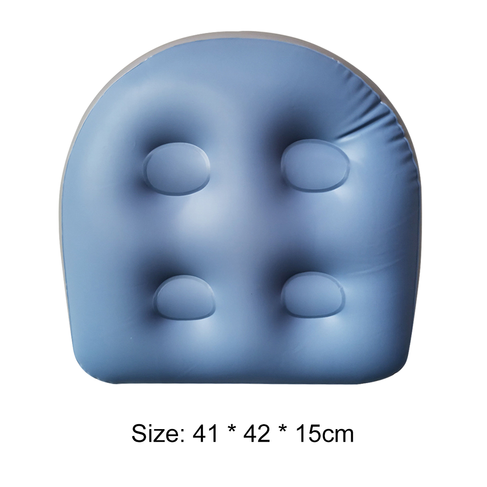 흡착컵이 있는 풍선식 스파 시트 매트, 수영장/온수 욕 - Bathtub Pillow Inflatable 리뷰 및 가격