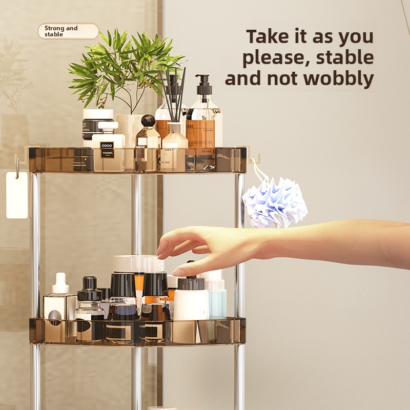 욕실 수납 선반 다층 정리대 화장실 기숙사 가정용 이동 - Home Essentials Bathroom Organizer 리뷰 및 가격