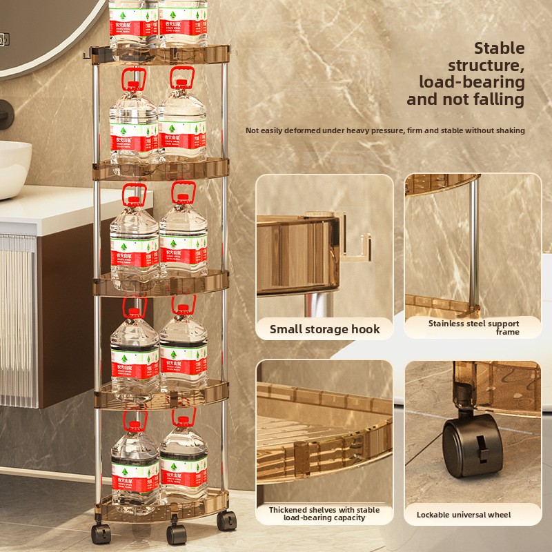 욕실 수납 선반 다층 정리대 화장실 기숙사 가정용 이동 - Home Essentials Bathroom Organizer 리뷰 및 가격