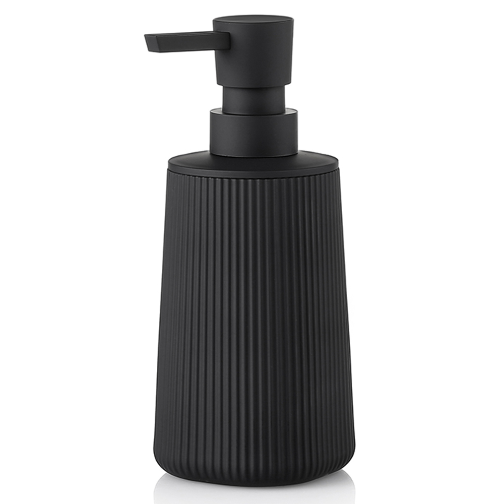 현대적인 리브드 플라스틱 액체 비누 디스펜서, 욕실 주 - Home Bathroom Soap Dispenser 리뷰 및 가격