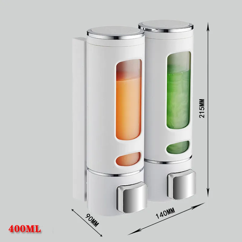 욕실 벽 마운트 샤워 펌프 디스펜서 목욕 세척 손 샴푸 - Home Bathroom Soap Dispenser 리뷰 및 가격