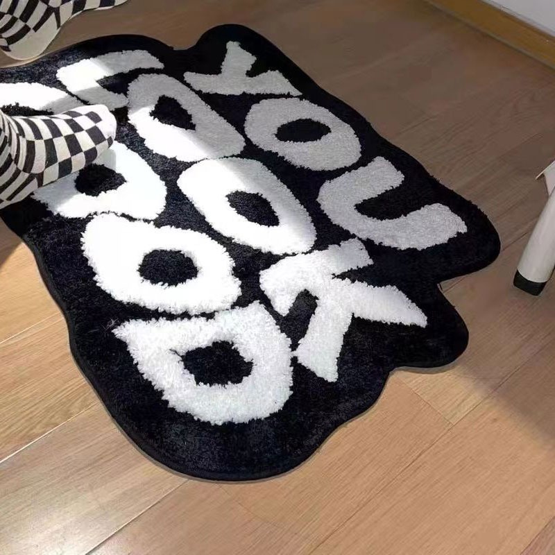 Tufted 당신은 잘 보입니다 러그 맞춤형 수제 러그 - Home Goods Bathroom Rugs 리뷰 및 가격