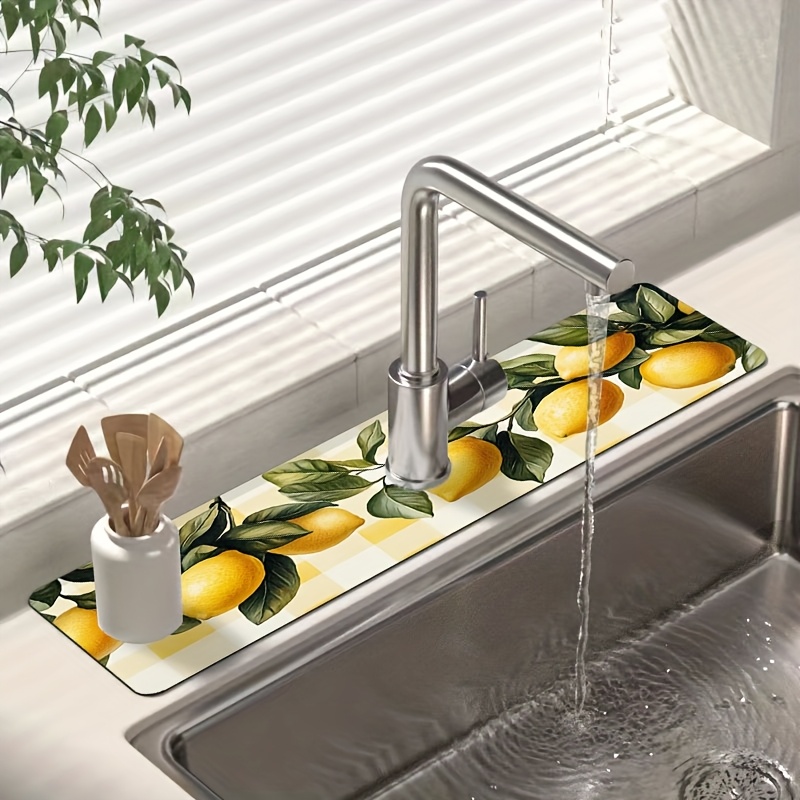 주방, 욕실 세면대, 싱크대 배수구 및 물튀김 방지 패 - Home Bathroom Wash Basin 리뷰 및 가격
