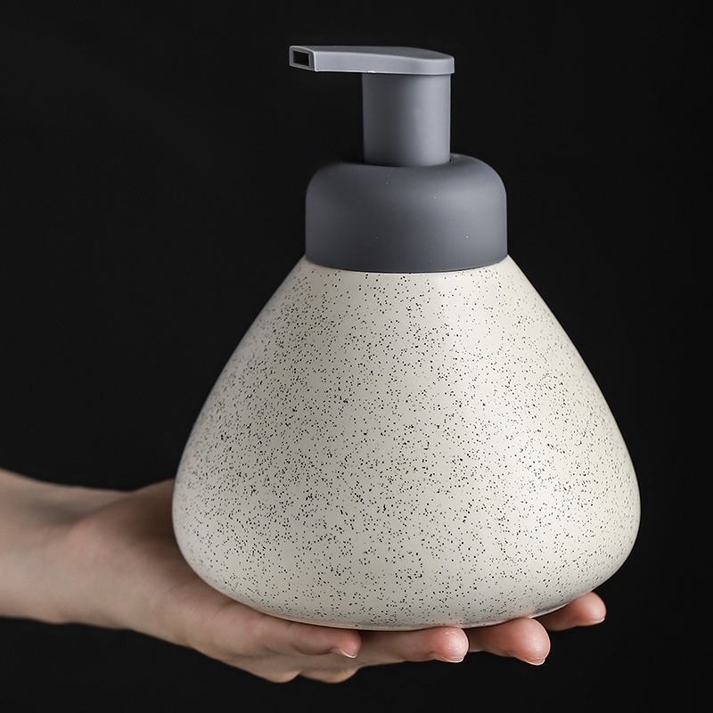 욕실 세라믹 무스 디스펜서/프레싱 폼 병/버블 비누 디 - Home Bathroom Soap Dispenser 리뷰 및 가격
