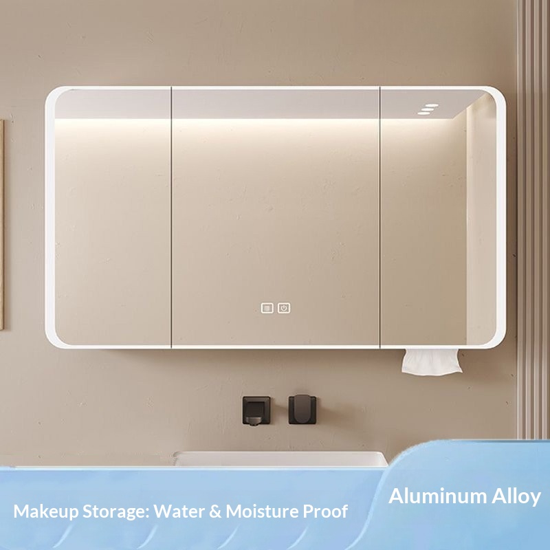 LED 스마트 욕실 거울 캐비닛 벽걸이 김서림 방지 화 - Bathroom Mirror Led 리뷰 및 가격
