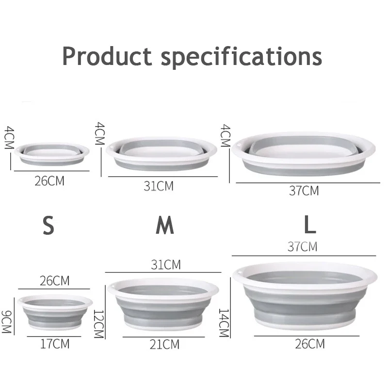 플라스틱 접이식 세면대, 휴대용 세탁통, 가정용 욕실  - Home Bathroom Wash Basin 리뷰 및 가격