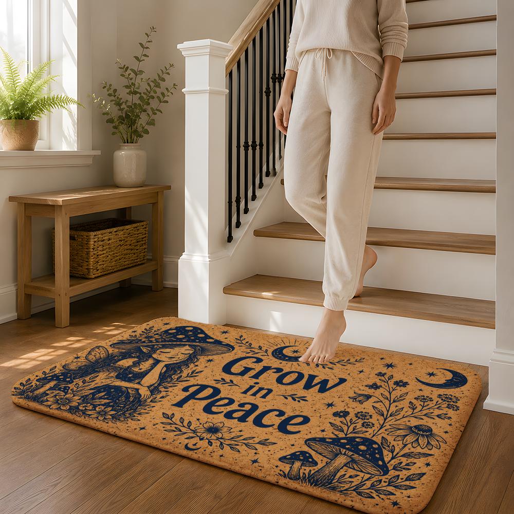 Celestial Good Vibes 바닥 매트 부드러 - Home Goods Bathroom Rugs 리뷰 및 가격