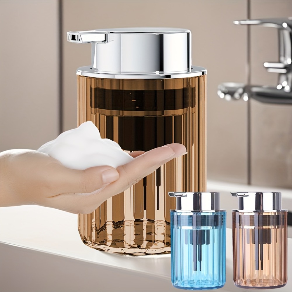 1PC 프레스 포밍 비누 디스펜서 가정용 투명 샴푸 병 - Home Bathroom Soap Dispenser 리뷰 및 가격