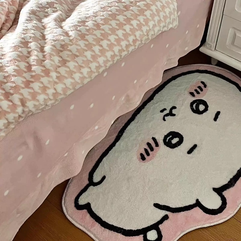애니메이션 치이카와 플러시 러그 하치와레 & 우사기 패 - Home Goods Bathroom Rugs 리뷰 및 가격
