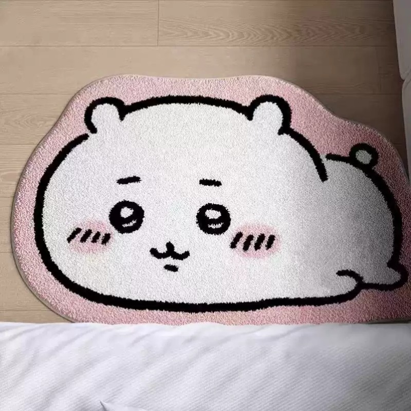 애니메이션 치이카와 플러시 러그 하치와레 & 우사기 패 - Home Goods Bathroom Rugs 리뷰 및 가격