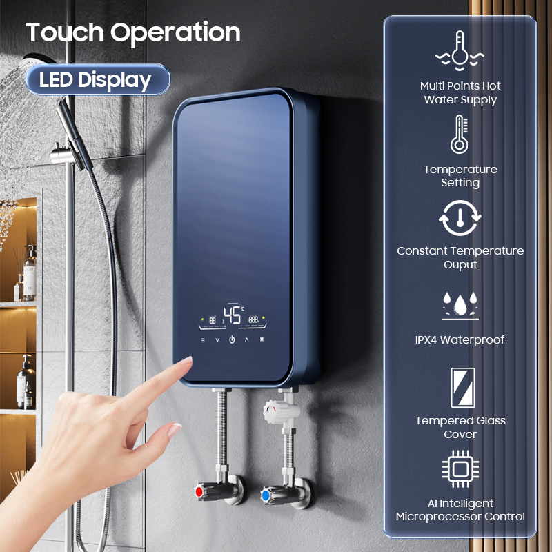 홈 스마트 전체 주택용 16kW 18kW 20kW 24 - Home Bathroom Geyser 리뷰 및 가격
