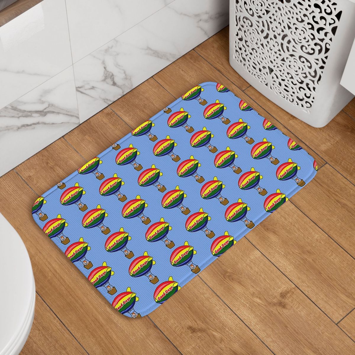 굿 가이즈 차일드 플레이 처키 - 킬러 인형 - 열기구 - Home Goods Bathroom Rugs 리뷰 및 가격