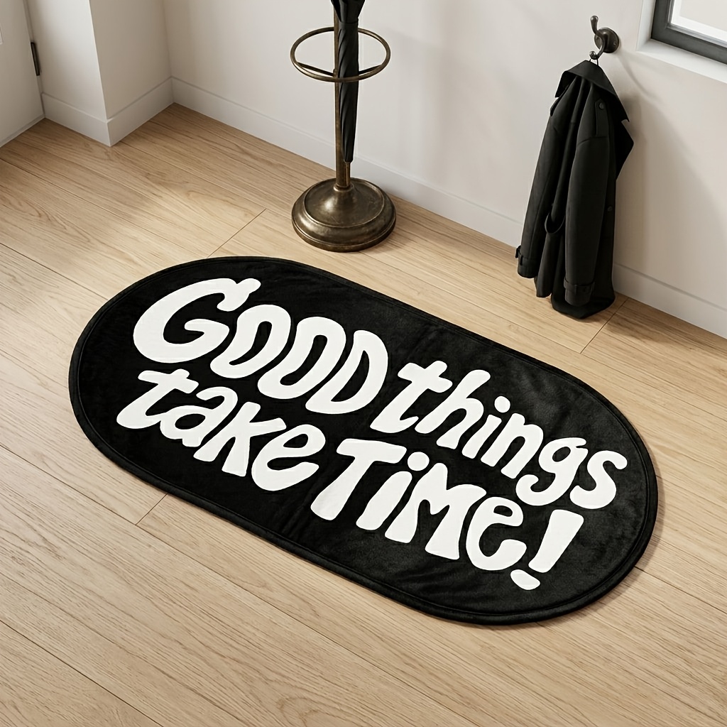 비카마 굿 씽즈 카펫 블랙 오벌 도어매트 부드러운 침대 - Home Goods Bathroom Rugs 리뷰 및 가격