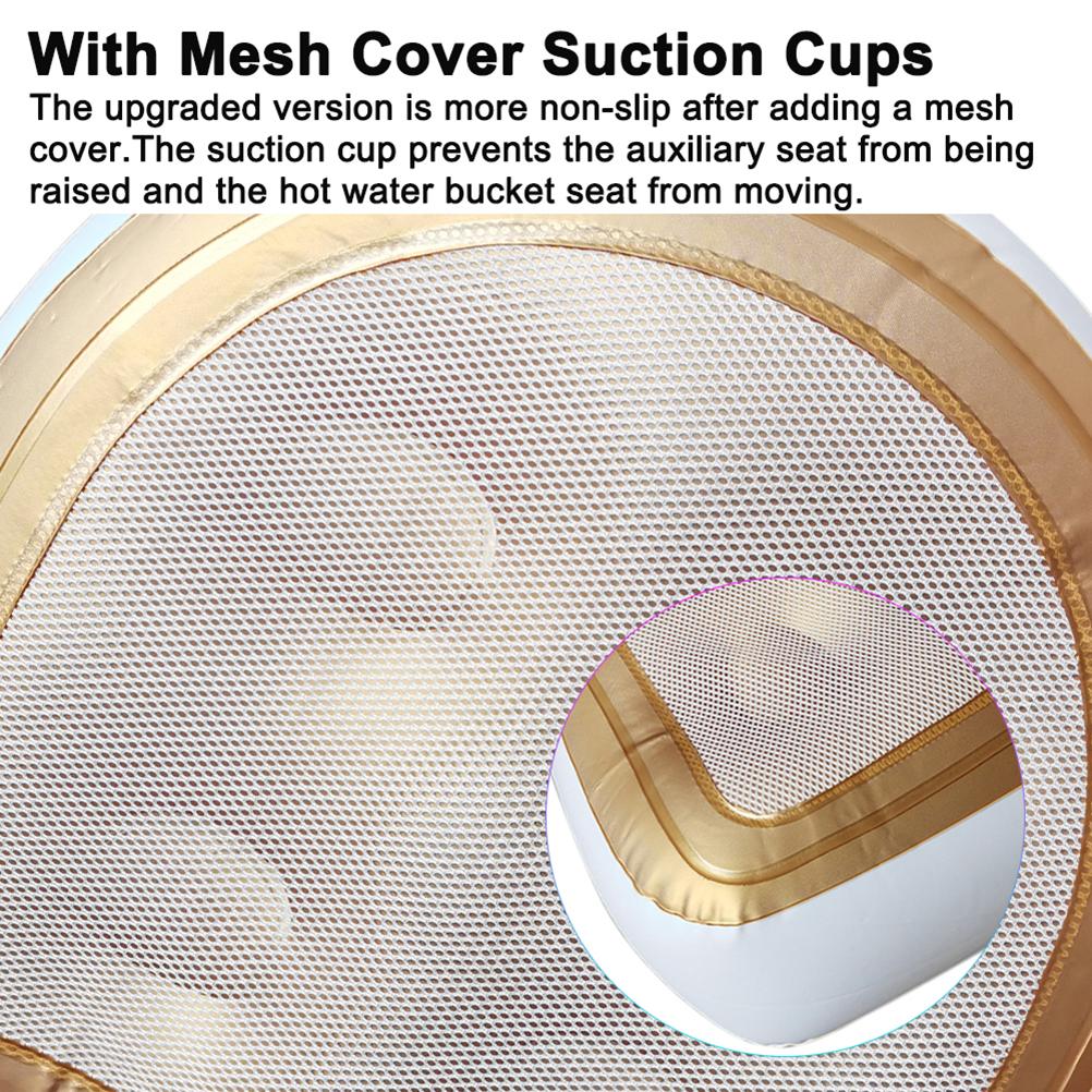 스파 쿠션 목욕 베개 메쉬 커버가 있는 스파 욕조 쿠션 - Bathtub Pillow Inflatable 리뷰 및 가격
