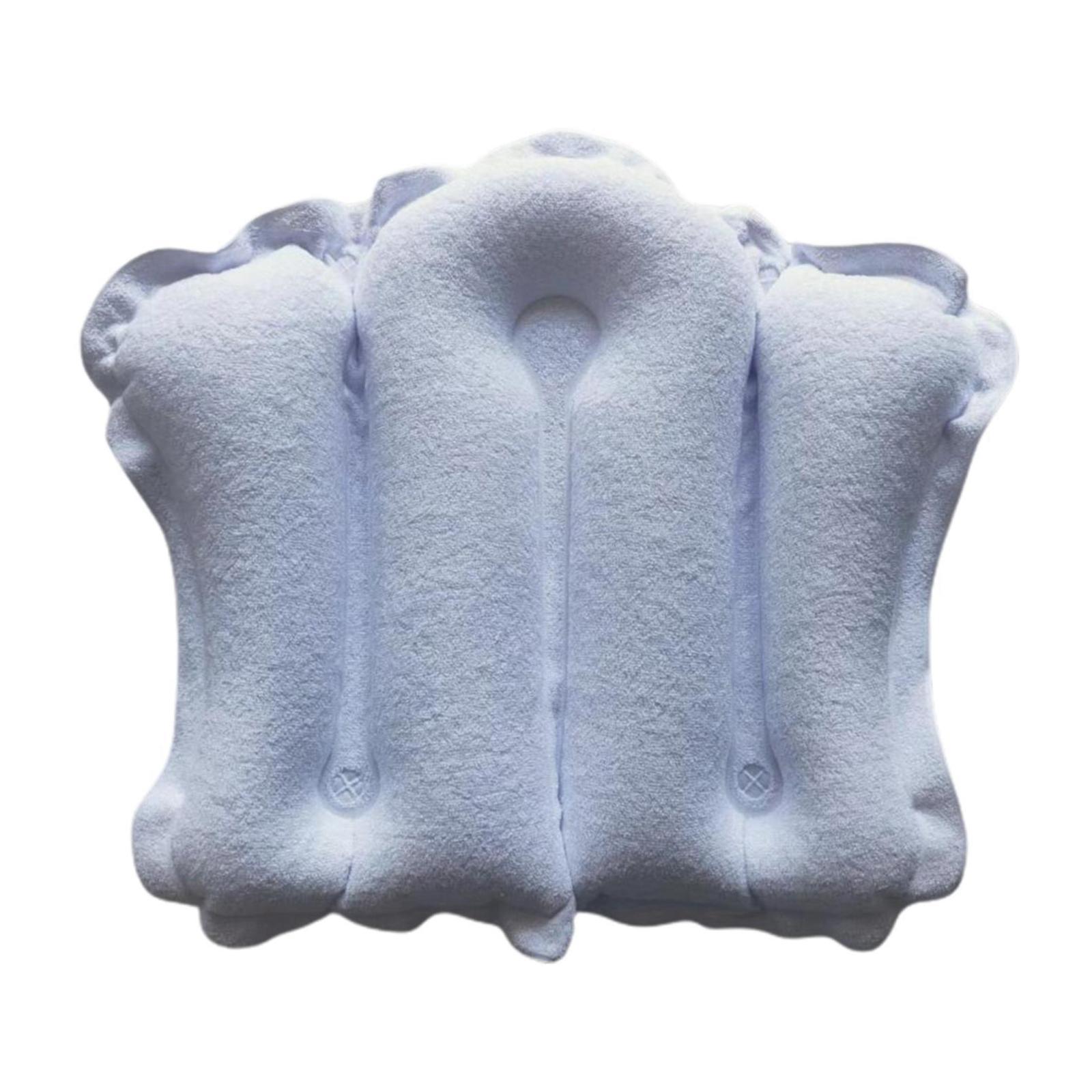 흡착판이 있는 풍선형 욕조 베개, 욕조용 부드러운 목욕 - Bathtub Pillow Inflatable 리뷰 및 가격