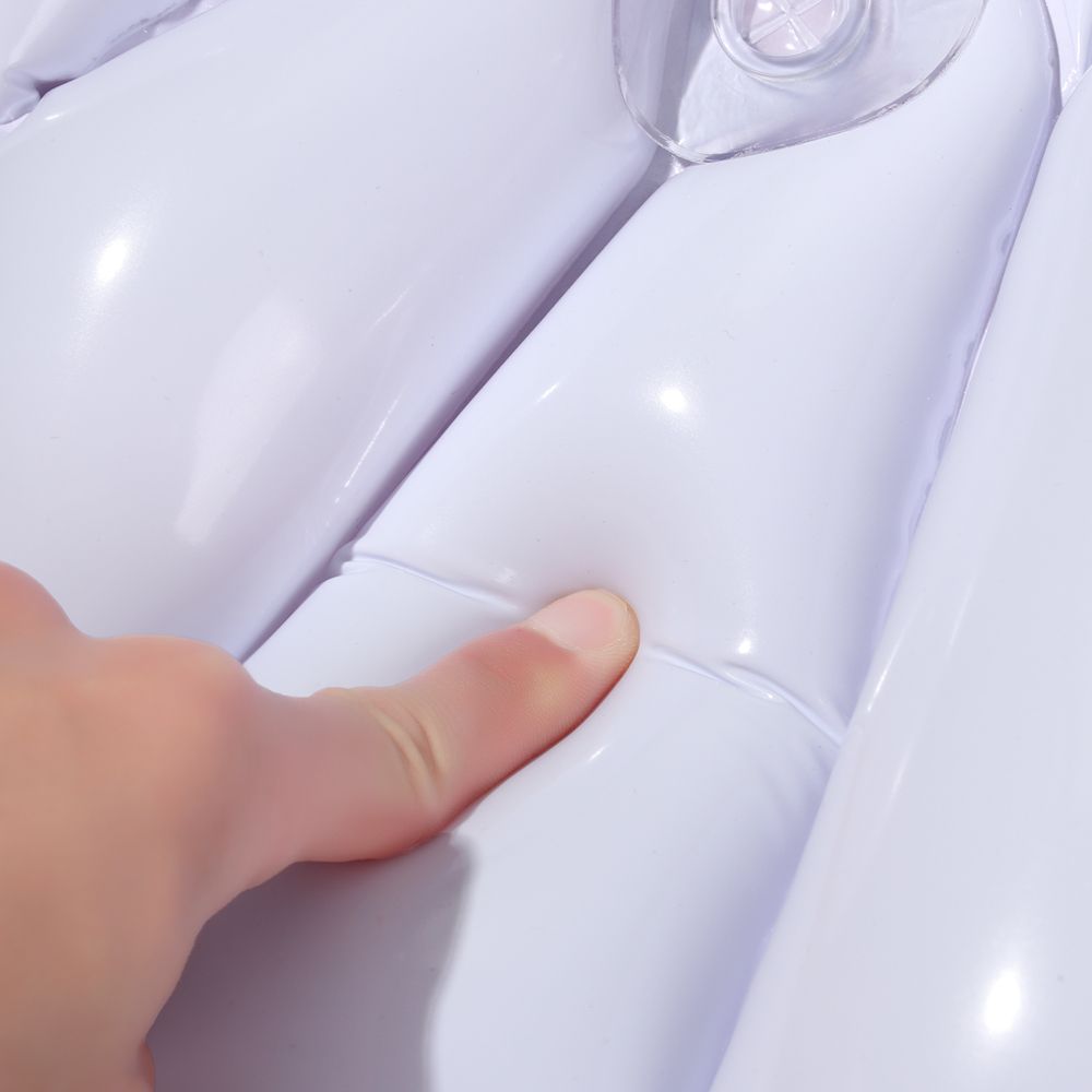 흡착컵이 있는 풍선형 테리 천 목욕 베개, 욕조 쿠션, - Bathtub Pillow Inflatable 리뷰 및 가격