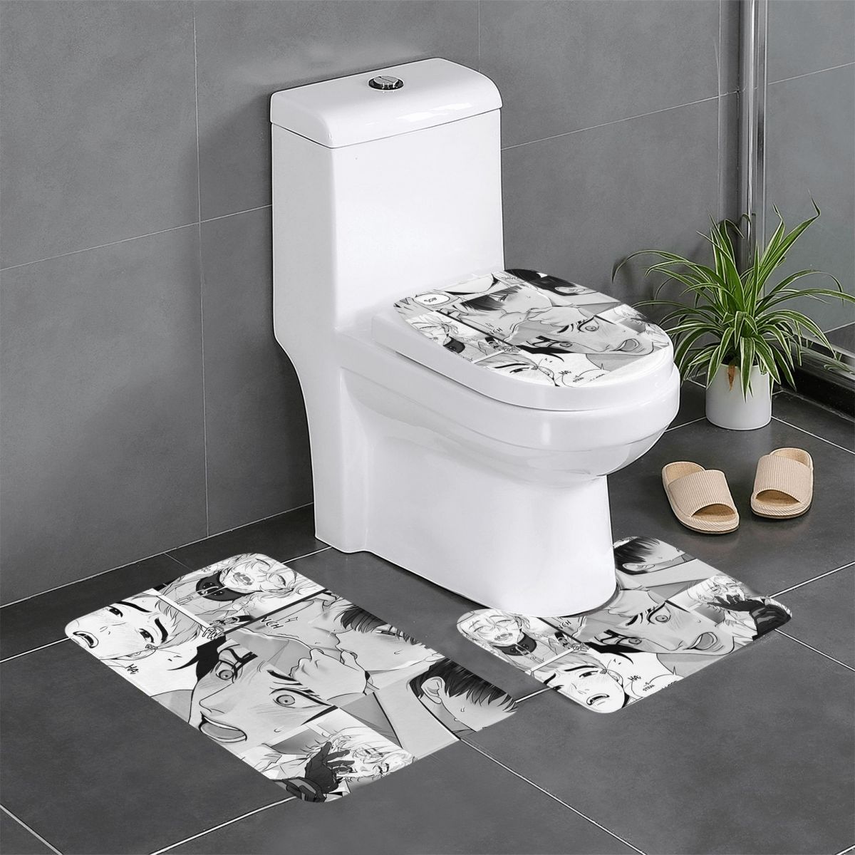 The Good Yaoi Boys 3 Pcs 목욕 매트 - Home Goods Bathroom Rugs 리뷰 및 가격