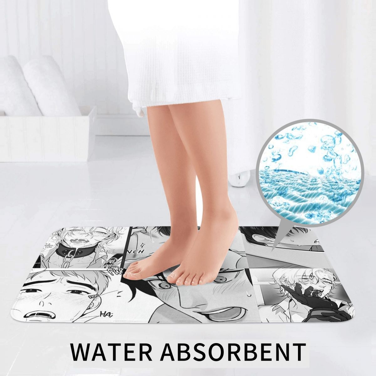 The Good Yaoi Boys 3 Pcs 목욕 매트 - Home Goods Bathroom Rugs 리뷰 및 가격