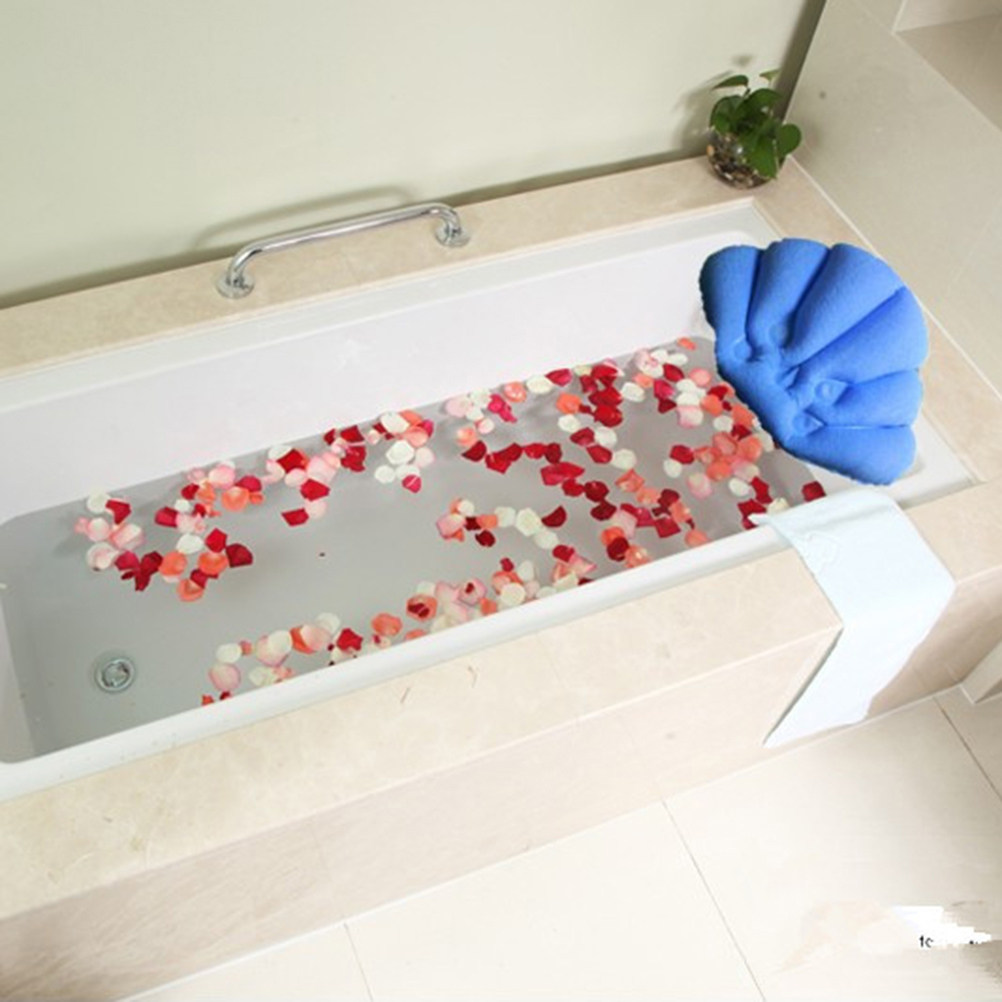 욕조용 흡착식 패브릭 탑 릴렉싱 목 지지대 목욕 쿠션  - Bathtub Pillow Inflatable 리뷰 및 가격