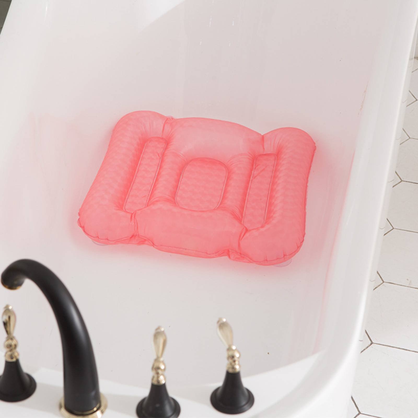 욕조 부스터 패드 반짝이는 마감 처리된 풍선형 욕조 시 - Bathtub Pillow Inflatable 리뷰 및 가격