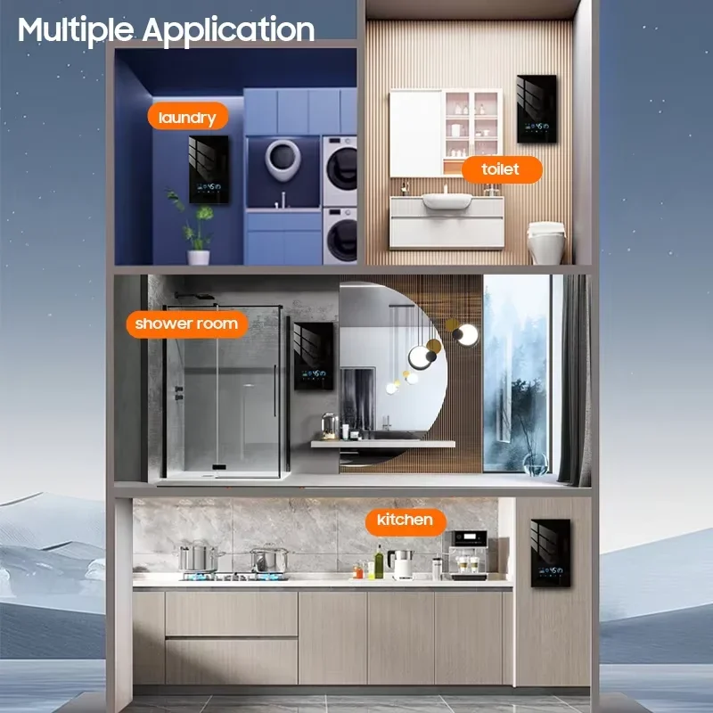 고품질 가정용 8kW 12kW 스마트 전기 순간 온수기 - Home Bathroom Geyser 리뷰 및 가격